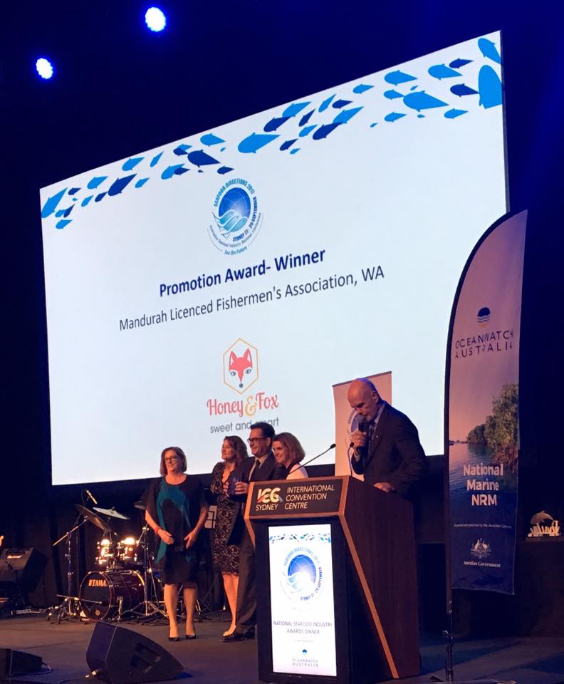 Congratulations to the Mandurah Licenced Fishermen's Association for taking home the National promotion award for their work with MSC. 